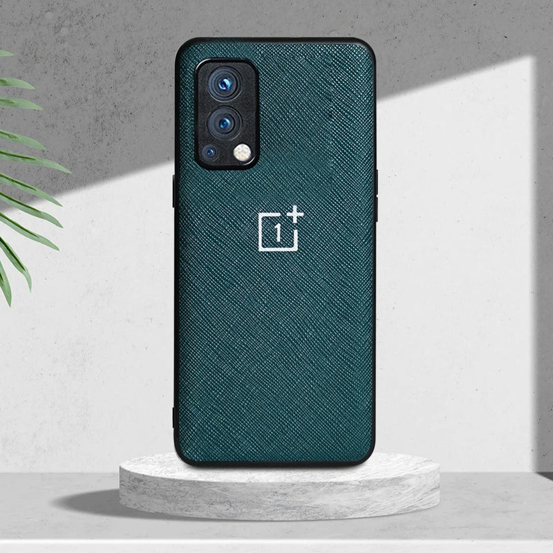 PU Leather Textured Case - OnePlus casemarts