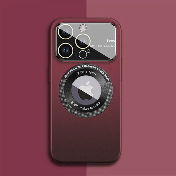 Luxury Window Design Magnetic Case Stand For iPhone pipi