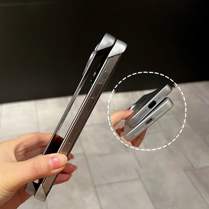 Rimless Magnetic Anti-drop Phone Case For iPhone pipi