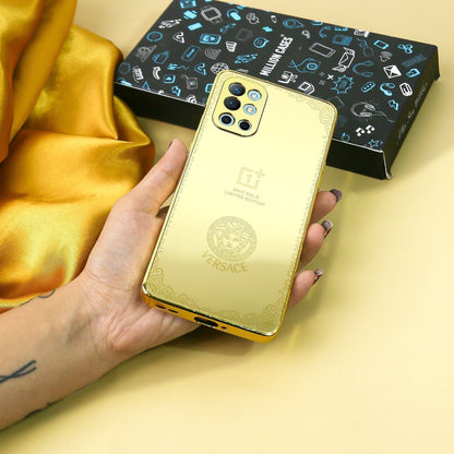 Crafted Gold Versace Luxurious Camera Protective Case - OnePlus casemarts