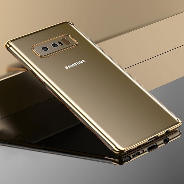 Galaxy Note 8 Glitter Series Transparent Ultra-thin Back Case casemarts