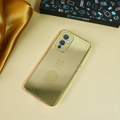 Crafted Gold Versace Luxurious Camera Protective Case - OnePlus casemarts