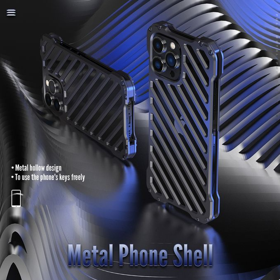 R-Just Aluminium Alloy Grill Case - iPhone casemarts