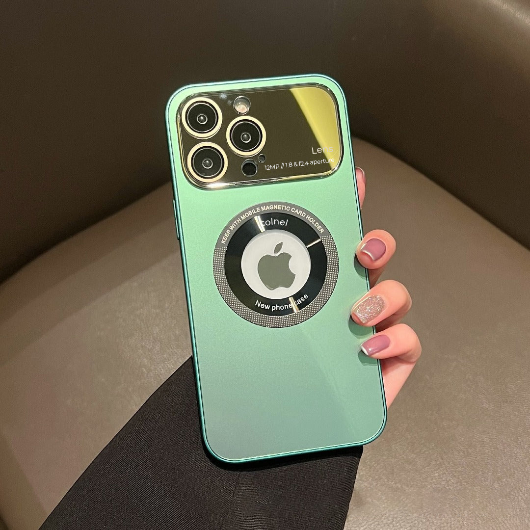 Frosted Magnetic Suction Window Case - iPhone casemarts