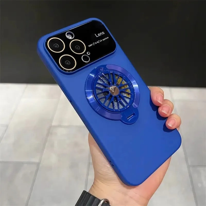 Lens Protection Rotating Gyroscope Magnetic Phone Case PIPI