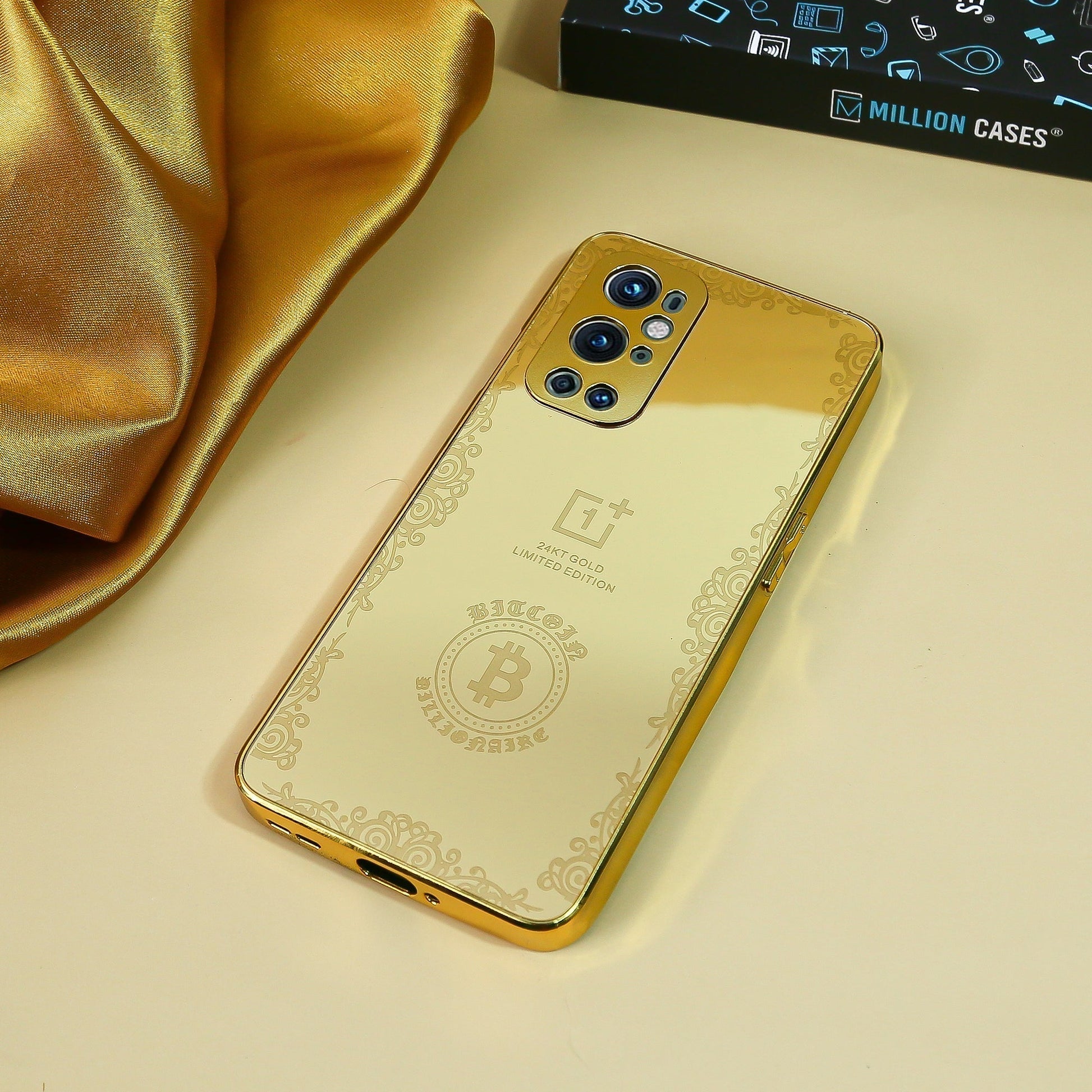 Crafted Gold Luxurious Camera Protective Case - OnePlus casemarts