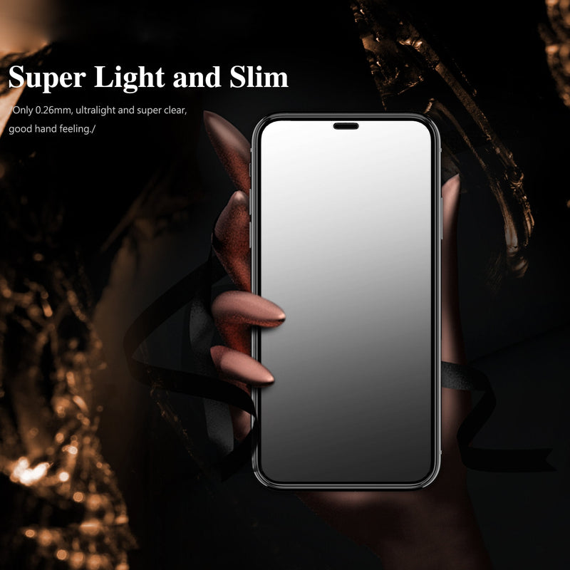 Kingxbar ® iPhone X 3D Mirror Effect Tempered Glass casemarts