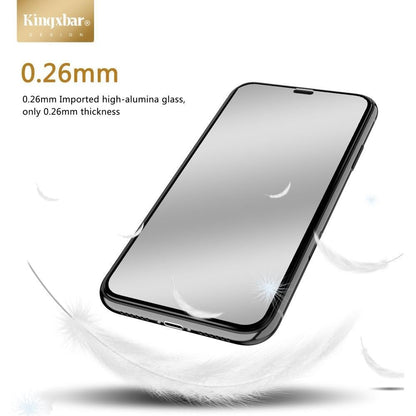 Kingxbar ® iPhone X 3D Mirror Effect Tempered Glass casemarts