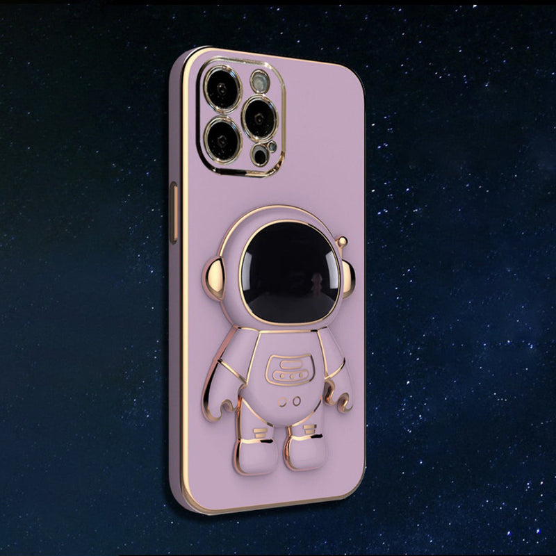 iPhone 14 Series Luxurious Astronaut Bracket Case casemarts