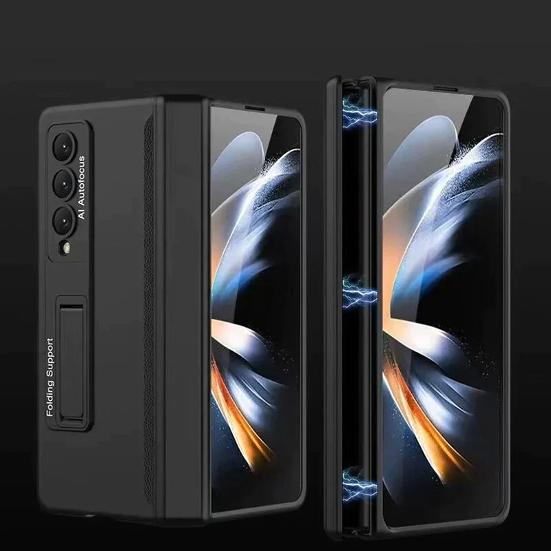 Galaxy Z Fold Series Bumper Protection Case With Kickstand casemarts