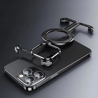 Minimal Pie-Metal Case, Magnetic Compatible Case Style Meets Function for Iphone