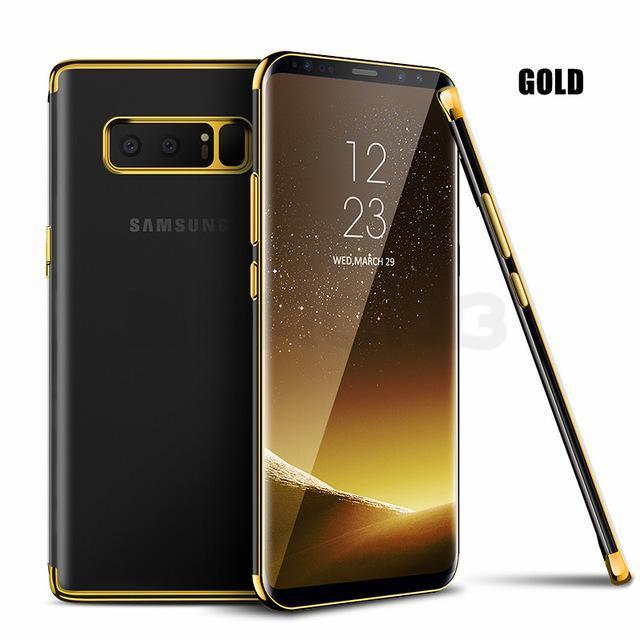 Galaxy Note 8 Glitter Series Transparent Ultra-thin Back Case casemarts