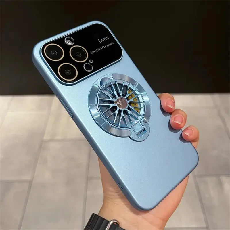 Lens Protection Rotating Gyroscope Magnetic Phone Case PIPI