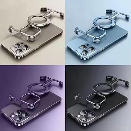 Minimal Pie-Metal Case, Magnetic Compatible Case Style Meets Function for Iphone