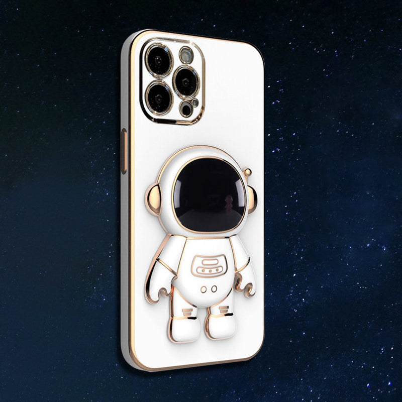 iPhone 14 Series Luxurious Astronaut Bracket Case casemarts