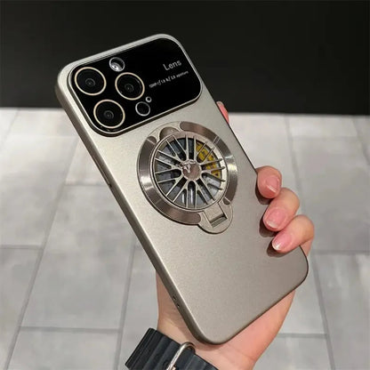 Lens Protection Rotating Gyroscope Magnetic Phone Case PIPI