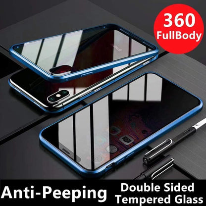 Exclusive Privacy Magnetic Glass Phone Case With 360° Protection ( Google Pixel  ) CASEGRAMS