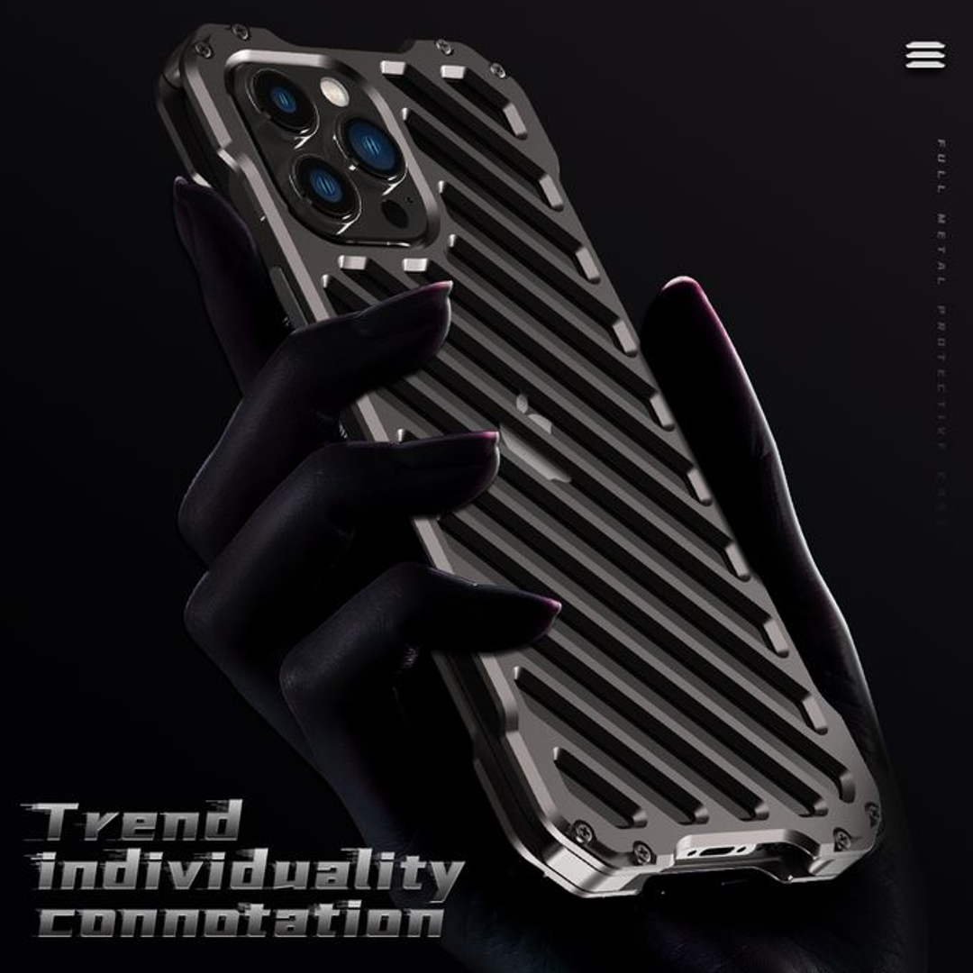 R-Just Aluminium Alloy Grill Case - iPhone casemarts