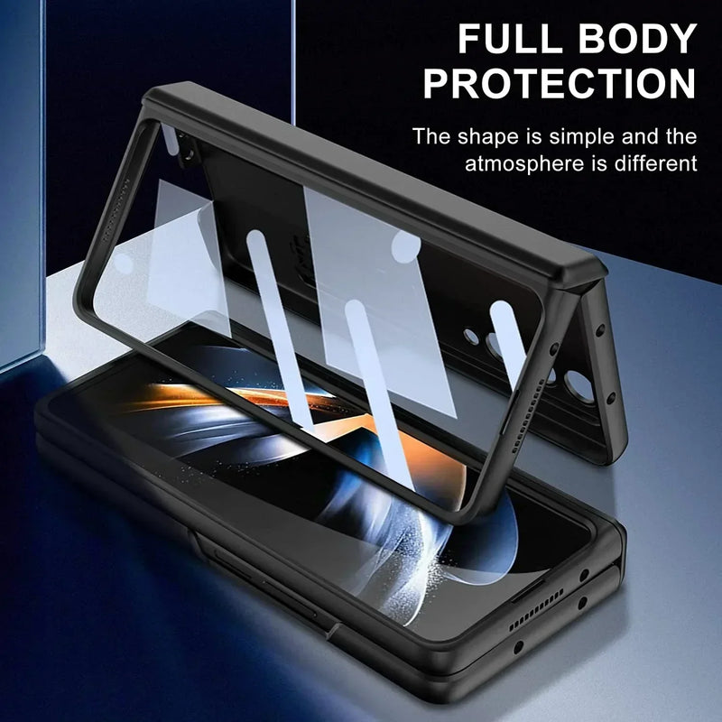 Galaxy Z Fold Series Bumper Protection Case With Kickstand casemarts