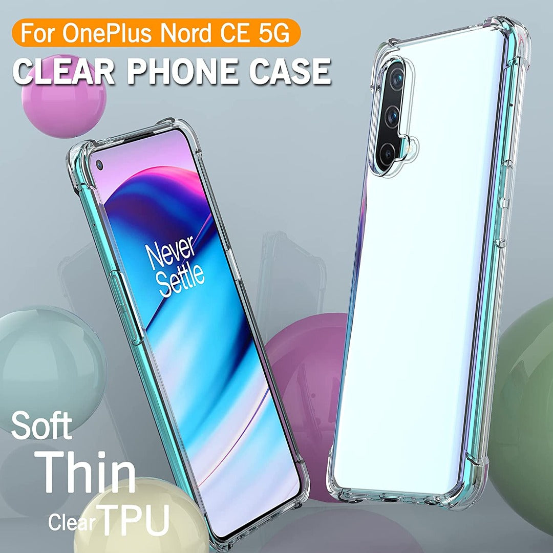 OnePlus Nord CE Anti-Knock TPU Transparent Case casemarts