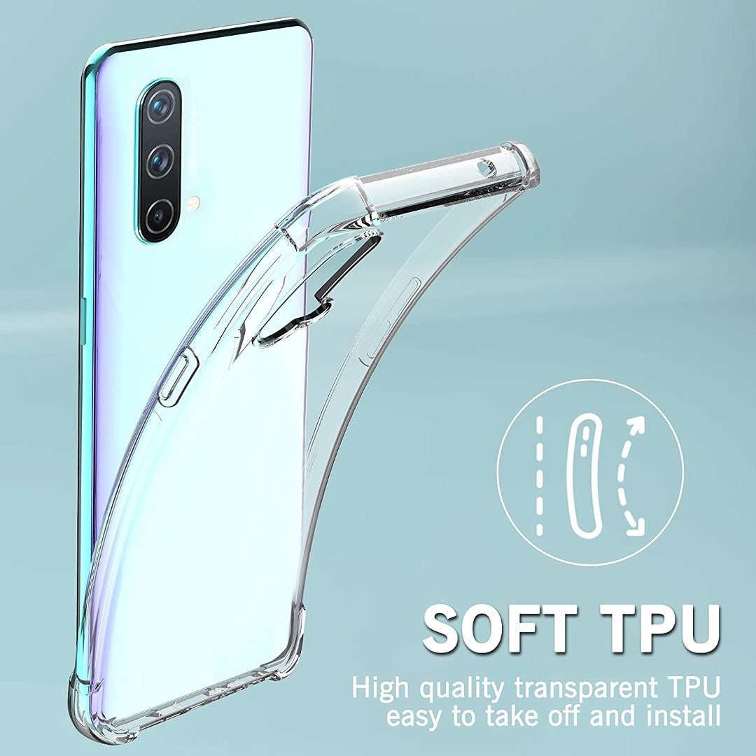 OnePlus Nord CE Anti-Knock TPU Transparent Case casemarts