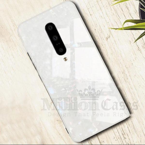 OnePlus 7 Pro Dream Shell Series Textured Marble Case casemarts