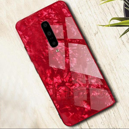 OnePlus 7 Pro Dream Shell Series Textured Marble Case casemarts