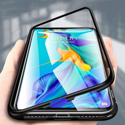 OnePlus 7T Pro Electronic Auto-Fit Magnetic Glass Case casemarts