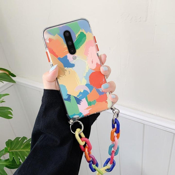 Aesthetic Artsy Anti-shock Case with Bracelet - OnePlus casemarts