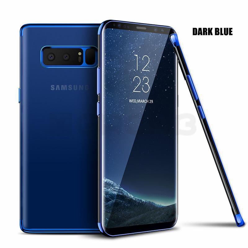 Galaxy Note 8 Glitter Series Transparent Ultra-thin Back Case casemarts