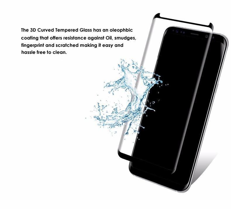 Galaxy S8/S8 Plus 4D Cut Tempered Glass casemarts