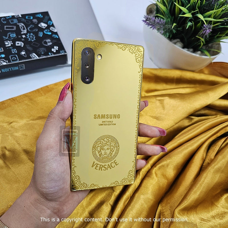 Galaxy Note Series Crafted Gold Luxurious Camera Protective Case casemarts