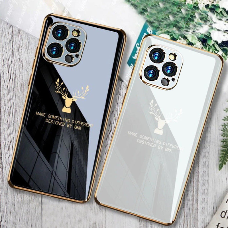 iPhone 12 Series Electroplating Deer Pattern Case casemarts