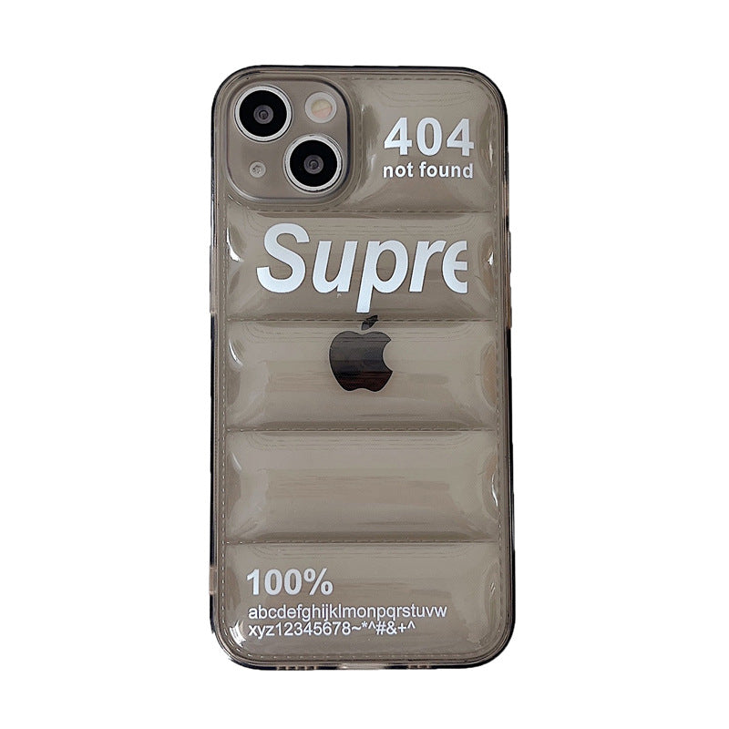 Sup Puffer Case transparent Jacket iPhone Puffer Case NIGHT LABEL