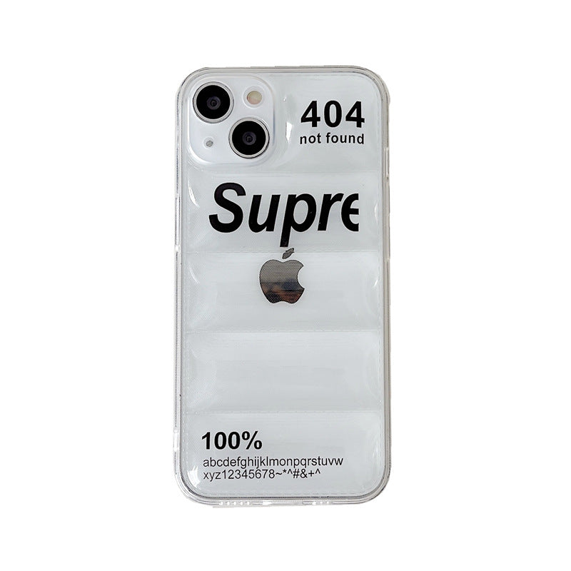 Sup Puffer Case transparent Jacket iPhone Puffer Case NIGHT LABEL