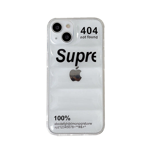 Sup Puffer Case transparent Jacket iPhone Puffer Case NIGHT LABEL