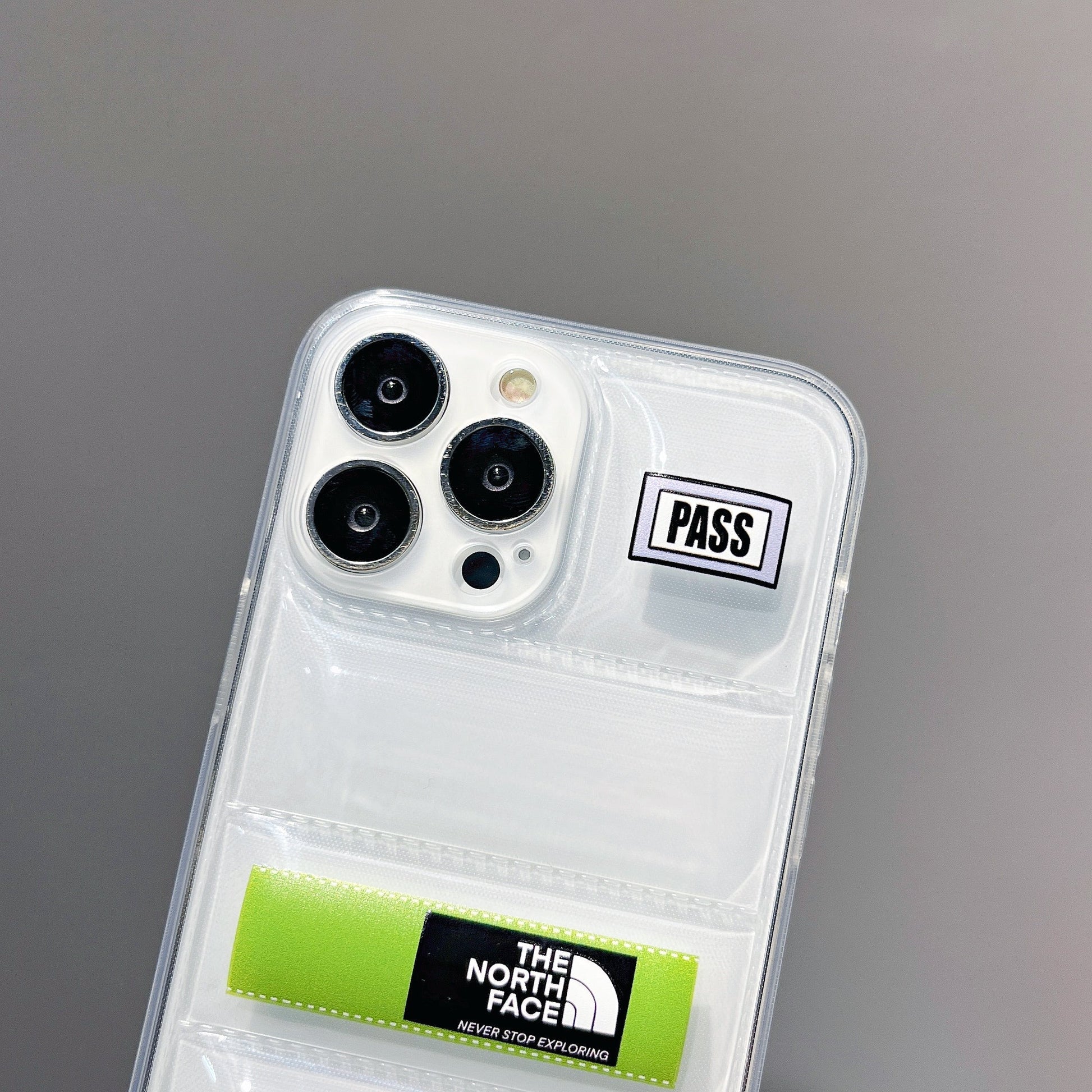 Puffer Transparent Clear 404 iPhone Case NIGHT LABEL