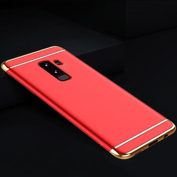 Galaxy A6 Plus Luxury 3in1 Electroplating Matte Finish Case casemarts