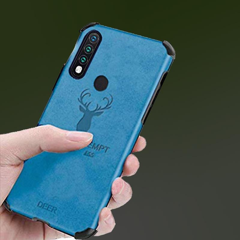 Galaxy A70 Shockproof Deer Leather Texture Case casemarts