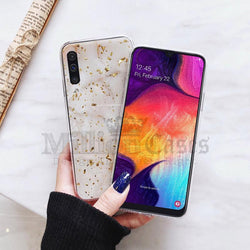 Galaxy A70 Snow White Soft Silicone Back Case casemarts