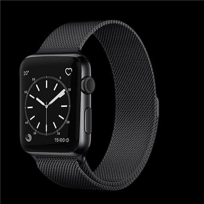 Magnetic Stainless Steel Milanese Strap for Apple Watch (Only Strap) casemarts