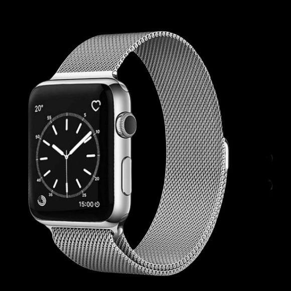 Magnetic Stainless Steel Milanese Strap for Apple Watch (Only Strap) casemarts