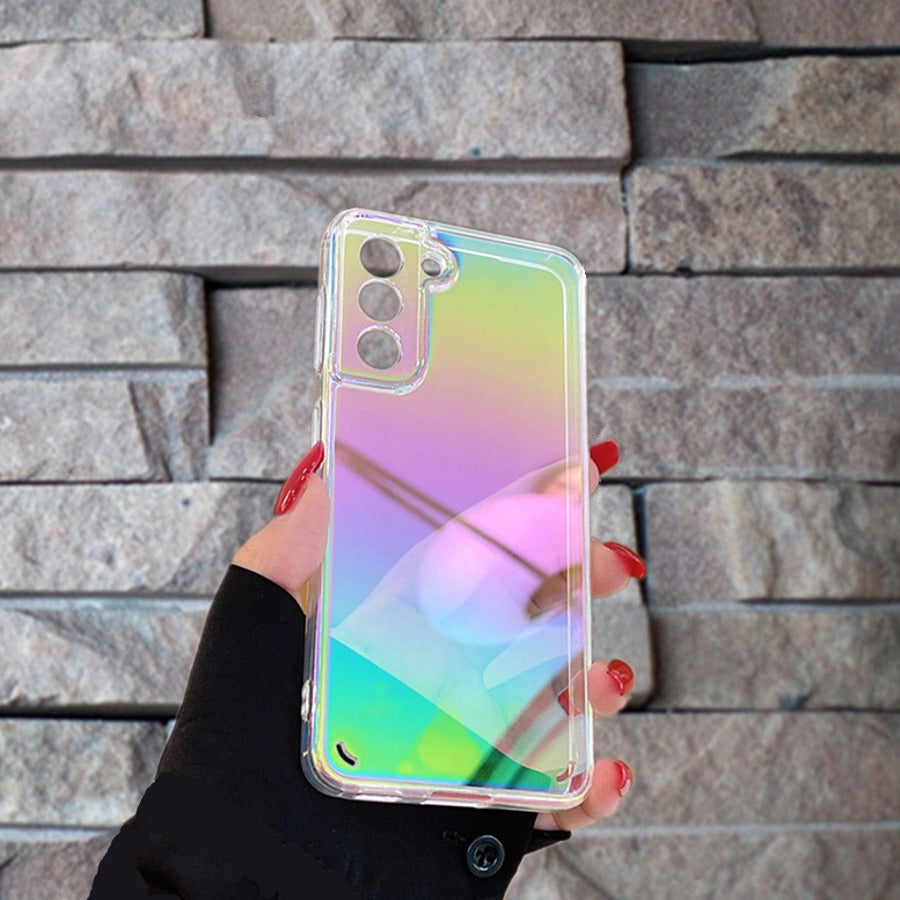 Galaxy S21 Plus Gradient Aurora Clear Case casemarts