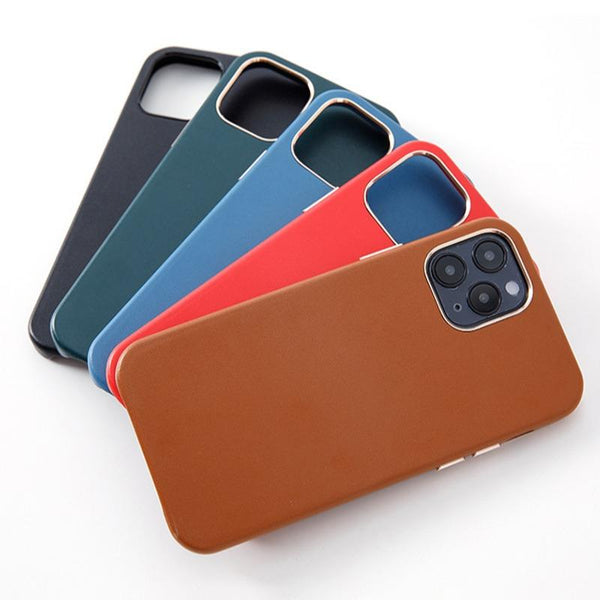 iPhone 13 Pro Max Luxury Genuine Leather Case casemarts