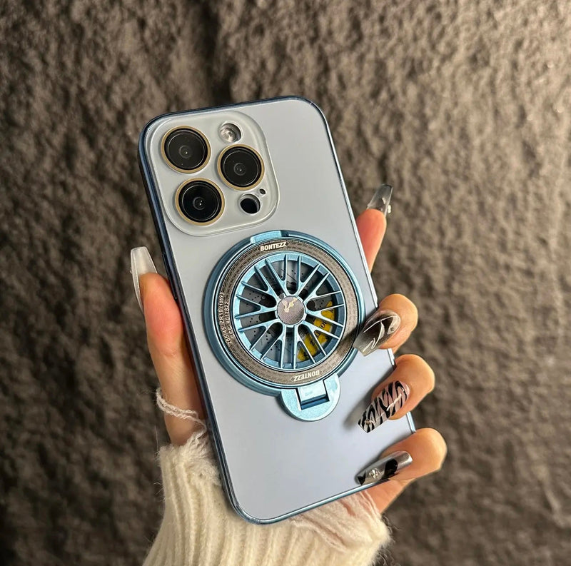 Gyroscope Magnetic Stand iPhone Case PIPI