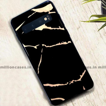 Galaxy S10 Plus Canvas Marble Texture Dazzle Gloss Case casemarts