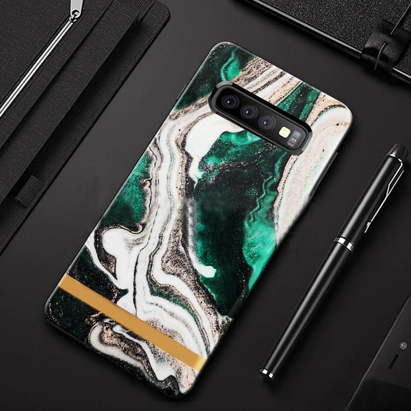 Galaxy S10 Plus Landscape Chic Marble Case casemarts