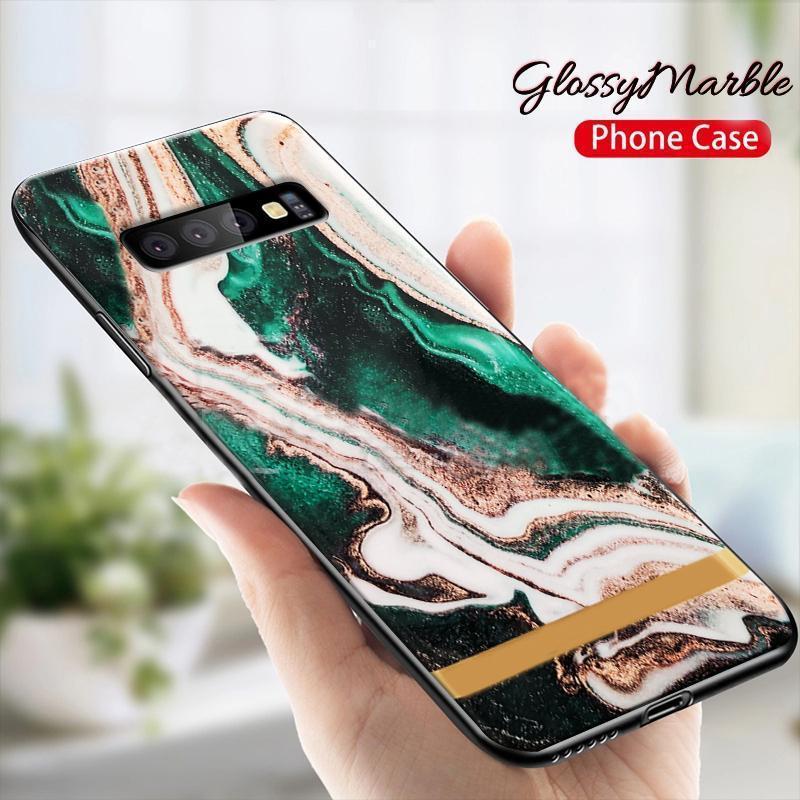 Galaxy S10 Plus Landscape Chic Marble Case casemarts