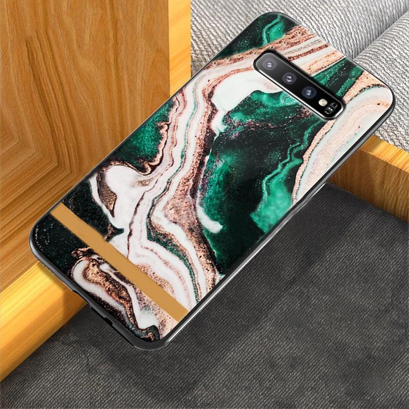 Galaxy S10 Plus Landscape Chic Marble Case casemarts