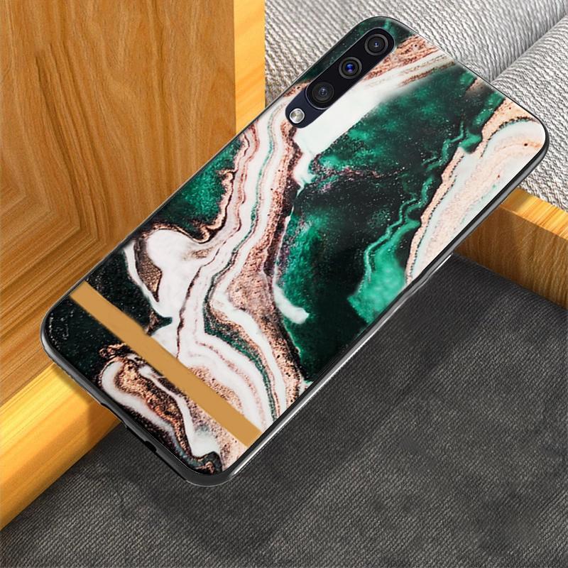 Galaxy A70 Landscape Chic Marble Case casemarts